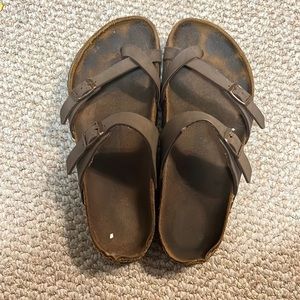 Worn BirkenStocks